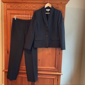 Women - office pinstripe suit